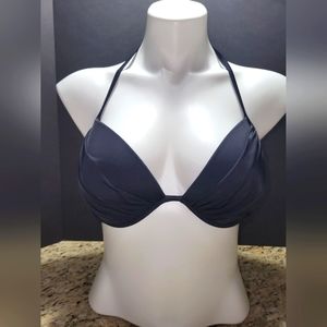 Target Black Bikini Bathing Suit Top 36 C